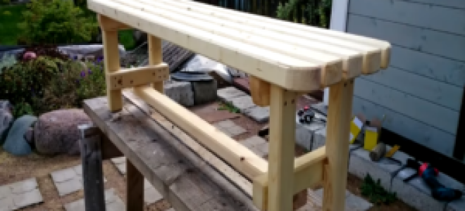 Скамейка для бани: правила выбора модели, материала и способа изготовления