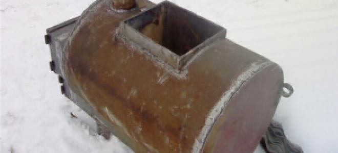 Как сварить печку в гараж своими руками – 2 разных способа изготовления