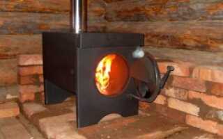 Правильная установка печи в гараже