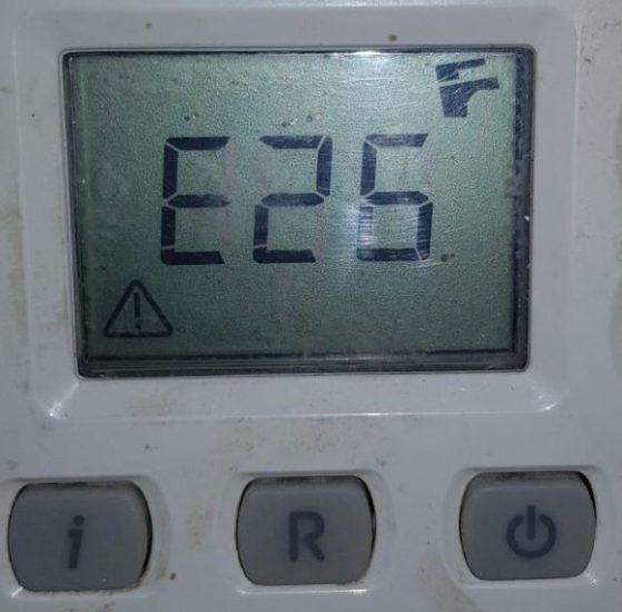 Ошибка Е25