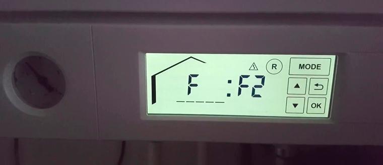 Код ошибки F02