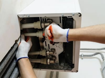 На трубах и патрубках может собираться конденсат