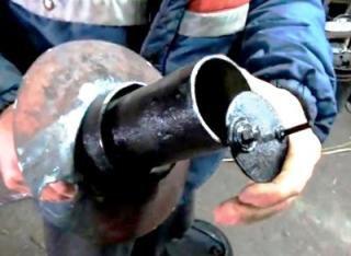 Делаем поддувало для печи слобожанка