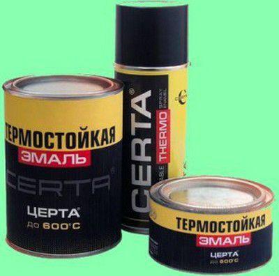 Термостойкая Эмаль Цетра (до 600 градусов)