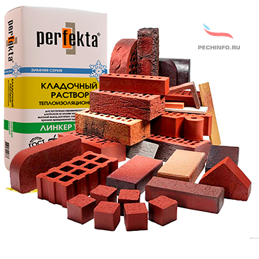 Материалы для возведения печи