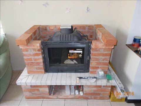 Обкладка чугунной топки кирпичом