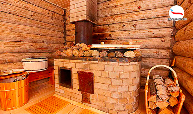 Печка каменка