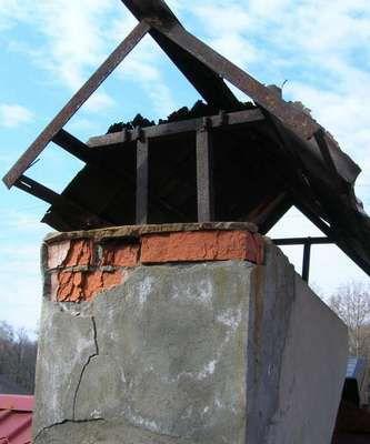 Ремонт кирпичного дымохода