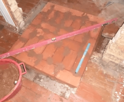 Возводим фундамент для печи