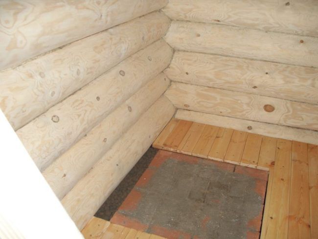 Готовим подиум для котла