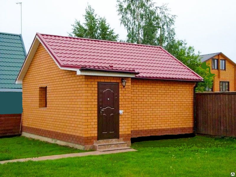 Кирпичная баня 