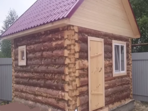 Баня с бруса по размерам 4х4