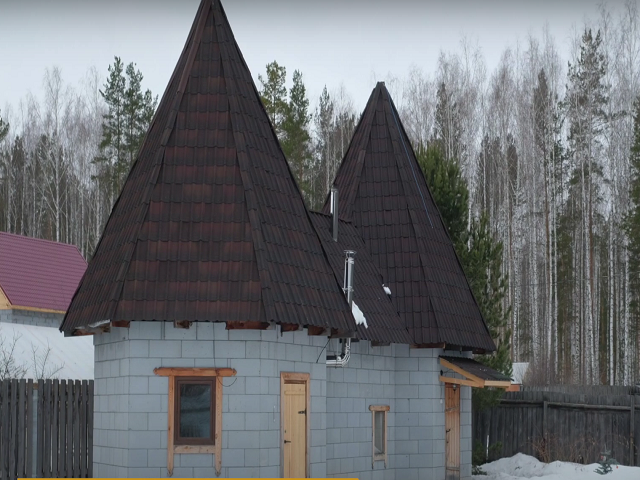 Баня из пеноблока 