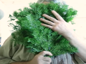 Пихтовый веник для бани