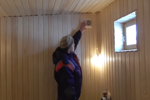 Вентиляция в бане 